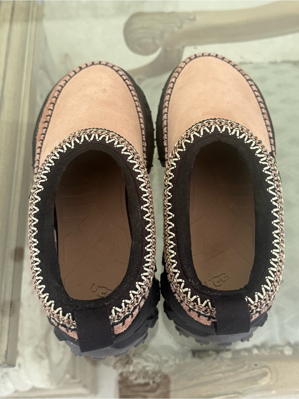 UGG VENTURE DAYS Clog Mule Sand/Black size 7 🤎🖤 - Picture 7 of 11